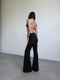 FLARED LEG PANTS