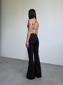 FLARED LEG PANTS
