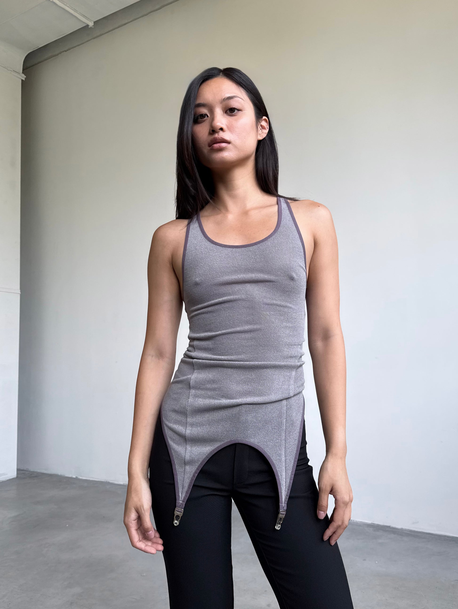 FASTEN ME TOP IN AMETHYST