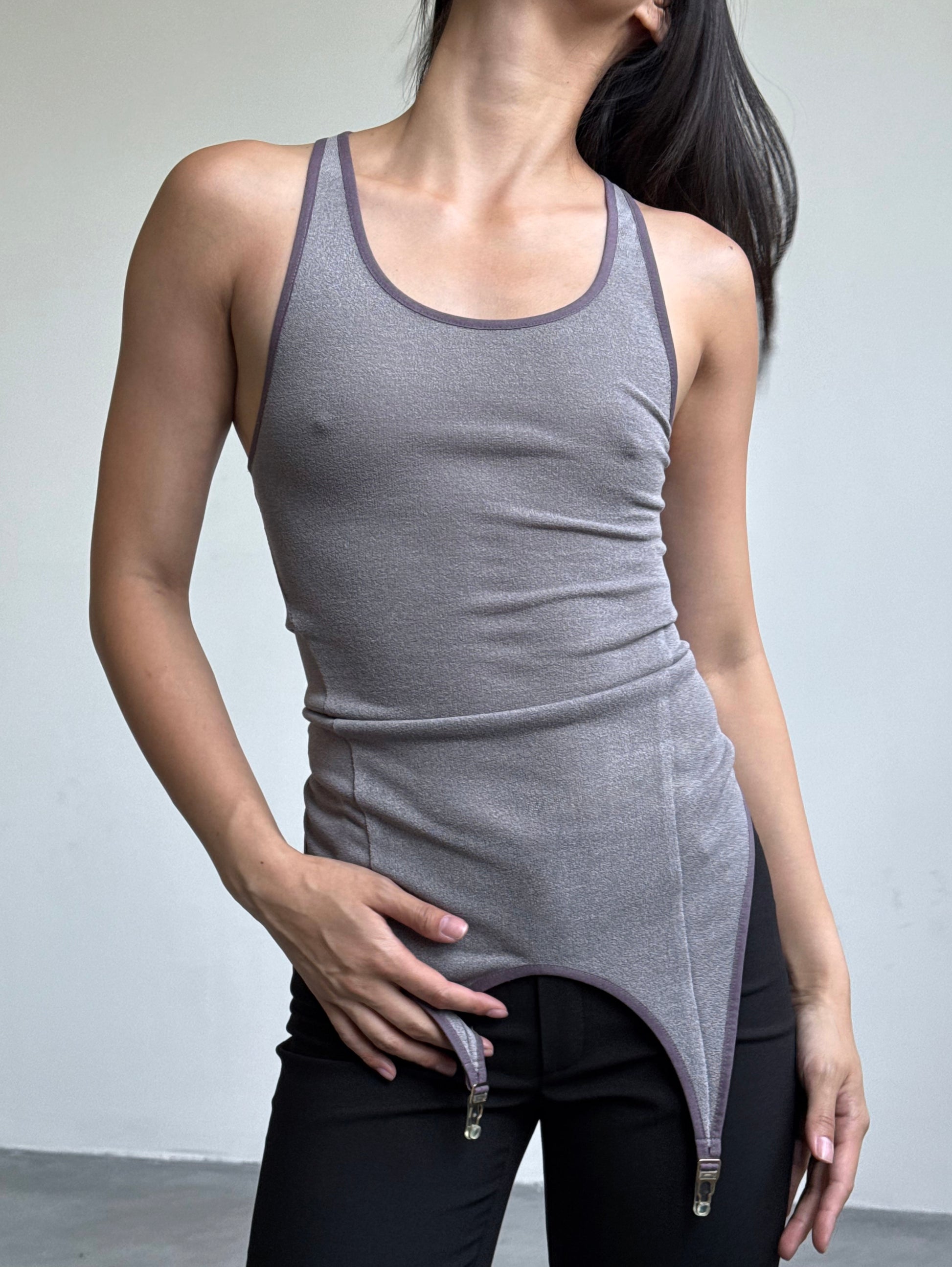 FASTEN ME TOP IN AMETHYST