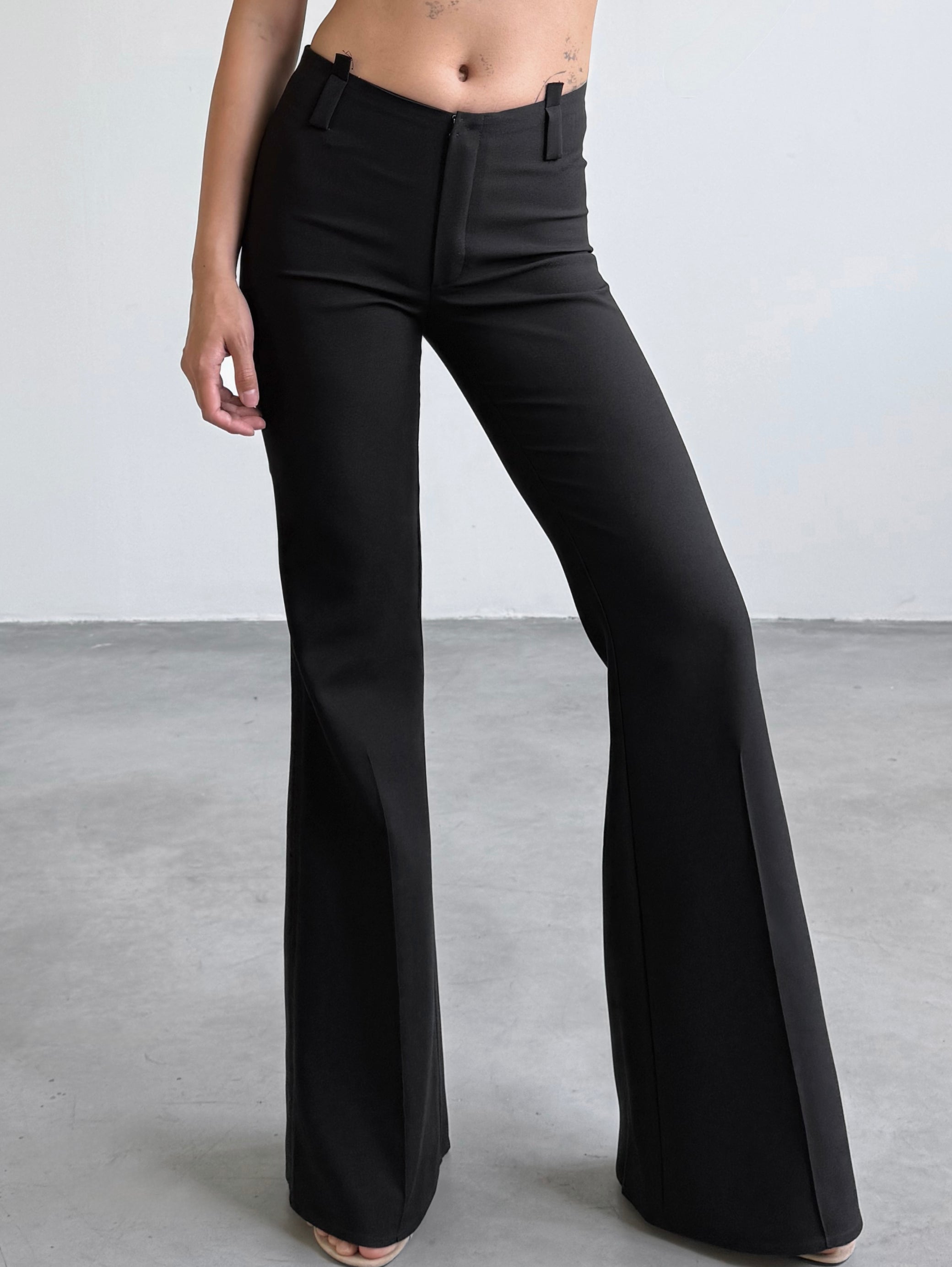 FLARED LEG PANTS